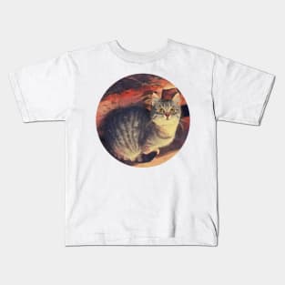 Adorable floppy cat Kids T-Shirt